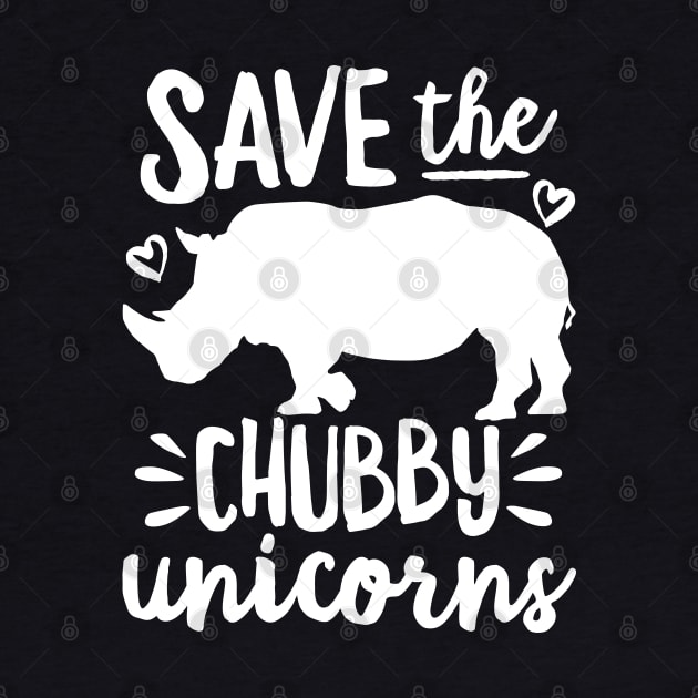 Save the Chubby Unicorns by DetourShirts